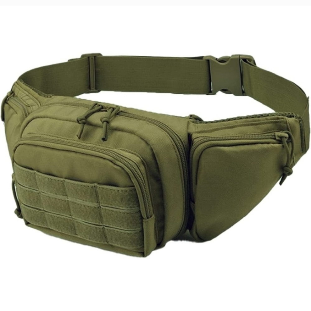 NWT Conceal Carry Tactical Fanny Pack One Size Fits Most. Green - Picture 2 of 3